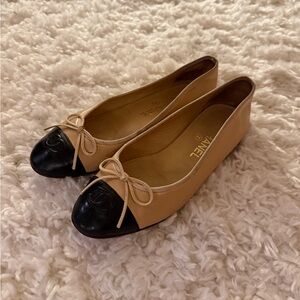 SOLD - Authentic Chanel Classic Ballet Flats